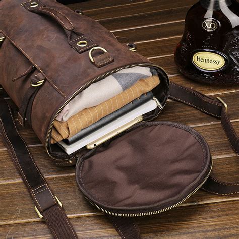 mens barrel bags